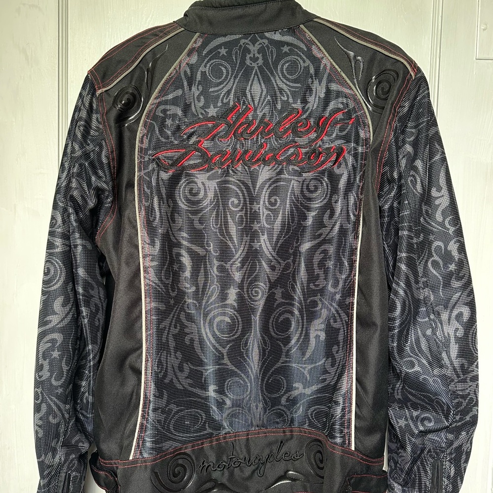 Harley-Davidson Black and Red Performance Jacket